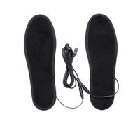 Oshhni Solette riscaldate Scaldapiedi USB Riutilizzabili Solette elettriche per scarpe riscaldate morbide resistenti all'usura invernale per ciclismo Pesca, 39-40