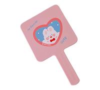 Oshhni Specchio per compatto, lato Specchio cosmetico portatile quadrato carino Specchio per trucco portatile, per donne e,