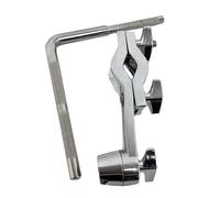 Oshhni Staffa di montaggio per campanaccio, morsetto per campanaccio, strumento di pratica, parti per strumenti a percussione, morsetto per rack per batteria