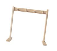 Oshhni Stand da pellicola del con supporto per gong con 4 cornici per il titolare del pistino a poppa per pisolini professionisti per camera da letto