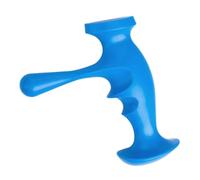 Oshhni Strumento di massaggio a punta del grilletto manuale T a forma di dimensioni compatte, design ergonomico, rilassati per il tessuto profondo, Blu