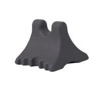 Oshhni Strumento multifunzione per massaggio di collo, schiena e corpo, ideale come regalo, di, portatile, ergonomico e pratico per il massaggio, Grigio