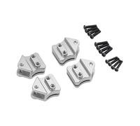 Oshhni Supporti per Molle a Balestra Componente Fai da Te Leggero Resistente Sostituisce Robusto Facile Installazione Accessori Parti Metalliche, Argento