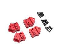 Oshhni Supporti per Molle a Balestra Componente Fai da Te Leggero Resistente Sostituisce Robusto Facile Installazione Accessori Parti Metalliche, Rosso