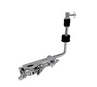 Oshhni Supporto per batteria con morsetto di prolunga, facile da installare, elegante, in lega di alluminio, pratico braccio di montaggio, Clip Ausiliaria per Hi-hat
