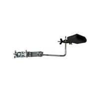 Oshhni Supporto per campanaccio per grancassa con Asta a Staffa di Montaggio per percussioni a campanaccio, Nero