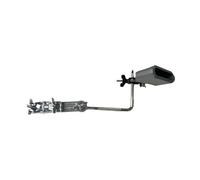 Oshhni Supporto per campanaccio per grancassa con Asta a Staffa di Montaggio per percussioni a campanaccio, Grigio