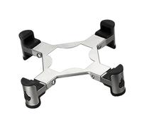 Oshhni Supporto per fornace da Campeggio, Supporto Compatto per fornace a Legna, per Picnic, Escursionismo, Cucina all'aperto, Attrezzatura da Pesca, 25 Cm X 25 Cm X 3.2