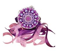 Oshhni Tamburello da 6 pollici Strumento musicale a percussione Tamburo a mano Giocattolo educativo musicale per bambini per feste KTV Festival di nozze per, VIOLA