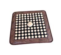 Oshhni Tappetino per agopressione in legno per piedi, tappetino per agopressione, strumento per massaggio in legno, tavola da massaggio pieghevole per bagno, Punto Più Grande