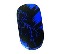 Oshhni Tappetino per Allenamento di Arti Marziali con Cinturino Regolabile per Colpi di Ginocchia e Gomiti, 34x19x12 cm, Design Curvo Multiuso, Nero Blu