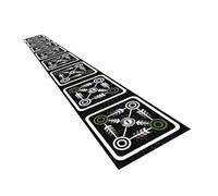 Oshhni Tappetino per di agilità, Tappetino per Esercizi di Gioco di Gambe, Pieghevole, Antiscivolo, per Esercizi di Boxe, coordinazione, Equilibrio, 40 Cm X 360 Cm