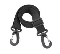 Oshhni Tracolla di ricambio per borsa a tracolla, da uomo, alla moda, fai da te, regolabile, per piccole borse, bagagli, borsoni, borse per fotocamera, Nero