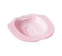 Oshhni Vasca da bagno Sitz per sedile del water, bidet, vasca da bagno sospesa, antitrabocco, da per fianchi, lavabo leggero per uomini e donne, anziani, Rosa