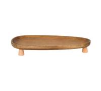 Oshhni Vassoio rialzato in Legno, Porta Profumo, portaoggetti Riutilizzabile, espositore per Gioielli, per Bottiglie, da bancone della Cucina, portaoggetti, 30.3 Cm X 12.5 Cm X