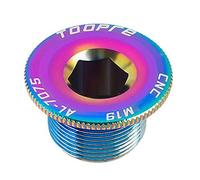 Oshhni Viti per Ruota di Catena Vite per guarnitura, Bullone per pedivella, Bullone di Fissaggio per guarnitura Pratico Leggero e Durevole per Ciclismo, Colorato