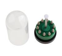 Oshhni Watch Hand Presser Kit di riparazione di orologi a 10 dimensioni Punta in gomma Parti di riparazione del portafoglio per l'impostazione della mano