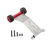 Oshhni Wheelie Bar 1/16 RC Car Heads up Wheel con Viti Componenti Affidabili Sostituisce Facile da installare per Mini 4x4#108164-1, Rosso