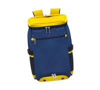Oshhni Zaino da tennis backpack tieni 3 racchette per donne tasca laterale per uomini per le racchette badminton di allenamento per escursioni da squash, Giallo Blu