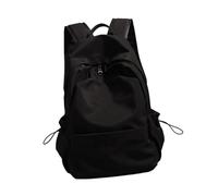 Oshhni Zaino per laptop con zaino sportivo semplice semplice borsa da lavoro a grande capacità multifunzionale per ragazze ragazzi ogni giorno che lavorano, Nero