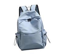 Oshhni Zaino per laptop con zaino sportivo semplice semplice borsa da lavoro a grande capacità multifunzionale per ragazze ragazzi ogni giorno che lavorano, Blu
