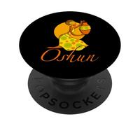 Oshun Orishas Goddess Deity Oxum Ifa Yoruba Religion Gift PopSockets PopGrip Adesivo