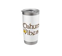 Oshun Vibes Orishas Goddess Oxum Ifa Yoruba Religion Gift Bicchiere termico in acciaio inox doppia parete