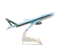 OSHYRSPV aereo radiocomandato For il Modello di aereo Alitalia B777 16 cm, Scala 1/400, Modello di aereo in lega di Metallo Collezionabile