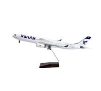 OSHYRSPV Modello aereo passeggeri Kit di decorazione per aereo in lega A330 47 cm di Iran Air, modello aereo a scala 1/200, modello aereo in metallo pressofuso. Modello aereo