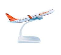 OSHYRSPV modello aereo passeggeri Kit modello aereo in lega Boeing B737-800 16 cm di Jeju Air, Modello di aereo in metallo pressofuso 1/400. Modello aereo