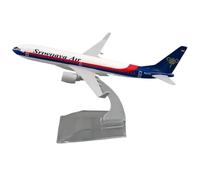 OSHYRSPV Modello di aereo aeronautico B737 Sriwijaya 16 cm, Scala 1/400, Modello di aereo in metallo pressofuso, Adatto per esposizione di raccolta di Modelli