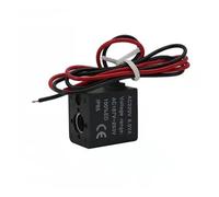 OSHZIKJII 2V025-06 DC 12V24V110V220V Elettrovalvola 1/8" 2 Vie Normalmente Chiusa Valvole Pneumatiche ad Azione Diretta for Acqua Aria Gas Caldo(Coil)