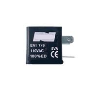 OSHZIKJII Bobina dell'elettrovalvola EVI7/9 AC110V 5VA EVI7/9 DC110V 6W Apertura Interna: 9 mm Altezza: 29,5 mm(4)