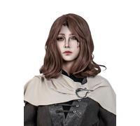 OSIAS Gioco Melina Parrucca Cosplay Media Lunghezza Castano