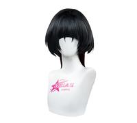 OSIAS Jane Doe Parrucca Lunga Nera a Rossa Sfumata Capelli Sintetici Resistenti al Calore