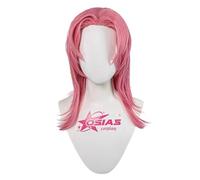 OSIAS Parrucca Cosplay Movie KDH Romance corta rosa