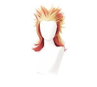 OSIAS Parrucca Cosplay Rengoku Kyoujurou a Strati di Colore per Uomo e Ragazzo