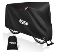 OSIGEI Telo di copertura per bicicletta, impermeabile 210D, in tessuto Oxford di alta qualità, impermeabile, 200 x 110 x 70 cm, di alta qualità, con occhielli di serratura, protezione solare e