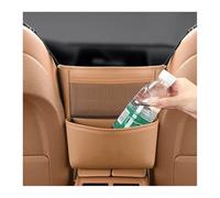 Osilly Portamonete da auto tra i sedili, in pelle, grande capacità, organizer per sedile posteriore del veicolo, borsa organizer per documenti e telefono, accessori universali per interni dell'auto