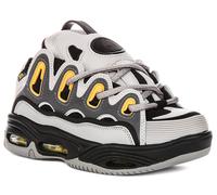 Osiris D3 2001 Suola Doppia con Lacci Skateboard Trainer Nero Rosso Da EU 39-46