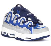 OSIRIS Suola Doppia Lacci da Skate Scarpe Uomo Ginnastica Nere Arancio UK 6 - 12