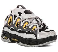 Osiris D3 2001 Suola Doppia Lacci da Skate Donna Trainer IN Nero Rosso EU 36-41