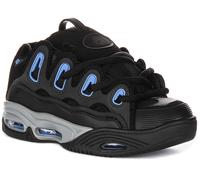 OSIRIS D3 2001 Suola Doppia Lacci da Skate Donna Trainer IN Rosso Nero