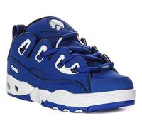Osiris D3 E Lace Up Cons Endura Toe Cap Scarpe Da Uomo Blu Bianco UK 4 - 6