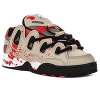 Osiris D3 OG Air Bag Chunky Lace Up Skate Uomo Trainer In Taupe UK 6 - 11