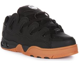 Osiris D3 OG Scarpe Da Skate Chunky Per Uomo Borsa Tutta Nera Misura EU 39-46