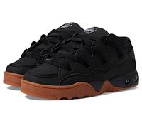 OSIRIS D3 Og Uomo con Lacci Grosso Skate Scarpe Sportive IN Tutti Nero Misura UK