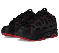 Osiris Men's D3 2001 Skate Shoe, Black/Red/Red, 7.5