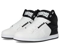Osiris NYC 83 CLK - Scarpe da skate da uomo, nero/bianco/bianco, 44.5 EU