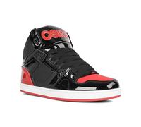 Osiris Nyc 83 CLK Scarpe Alte Top - Nero/Nero/Rosso